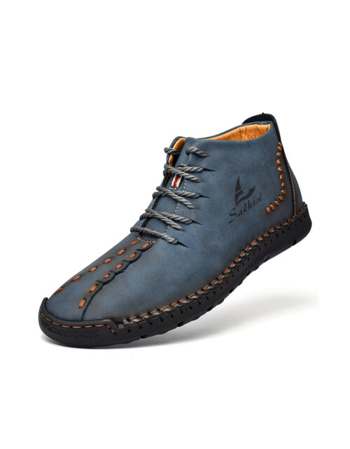 Salkin Leather Chukka Boot (Non-Velvet)